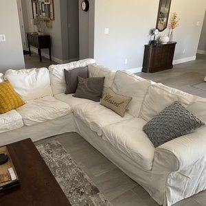 IKEA EKTORP WHITE sectional cover